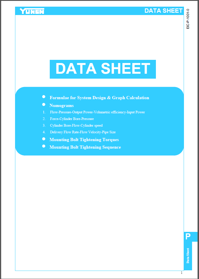 Datasheets